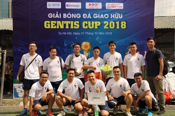 giải bóng đá GENTIS CUP 2018