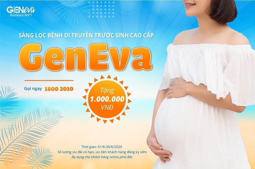 GenEva tặng 1 triệu đồng – cơ hội cho mẹ bầu Việt với NIPT chuẩn Mỹ cao cấp